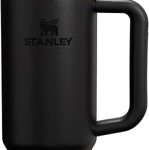 Tumbler With Handler and Straw